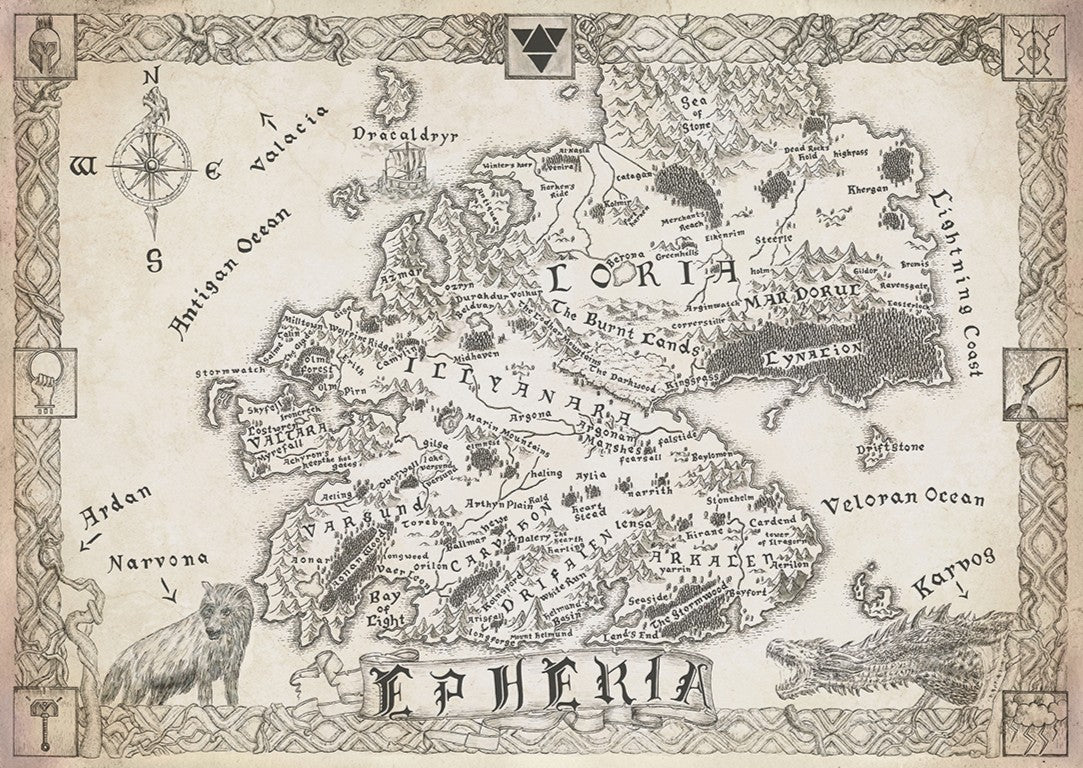 Of Blood And Fire - Including Map